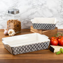 Rectangle Geo 2-Piece Set