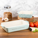 Green Rectangular & Square 2-Pc