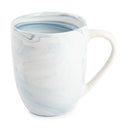 Blue Marble Coffee Mug, Set of 4