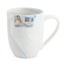 Blue Marble Coffee Mug, Set of 4