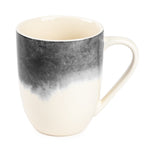 Grey Drip Coffee Mug, Set of 4