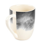 Grey Drip Coffee Mug, Set of 4