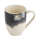 Grey Drip Coffee Mug, Set of 4