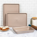 Aluminized Steel Champagne Gold 3-Pc