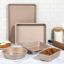 Aluminized Steel Champagne Gold 5-Pc