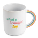“What a Beautiful Day” Coffee Mug, Set of 4