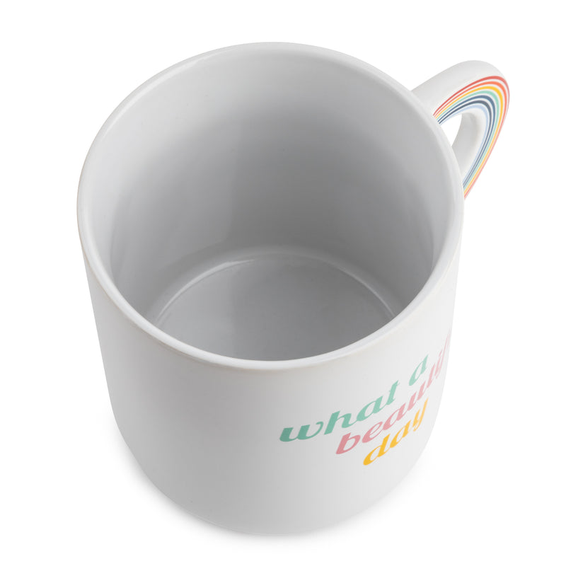 “What a Beautiful Day” Coffee Mug, Set of 4