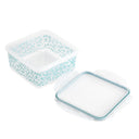 Green Floral Storage 16-Pc