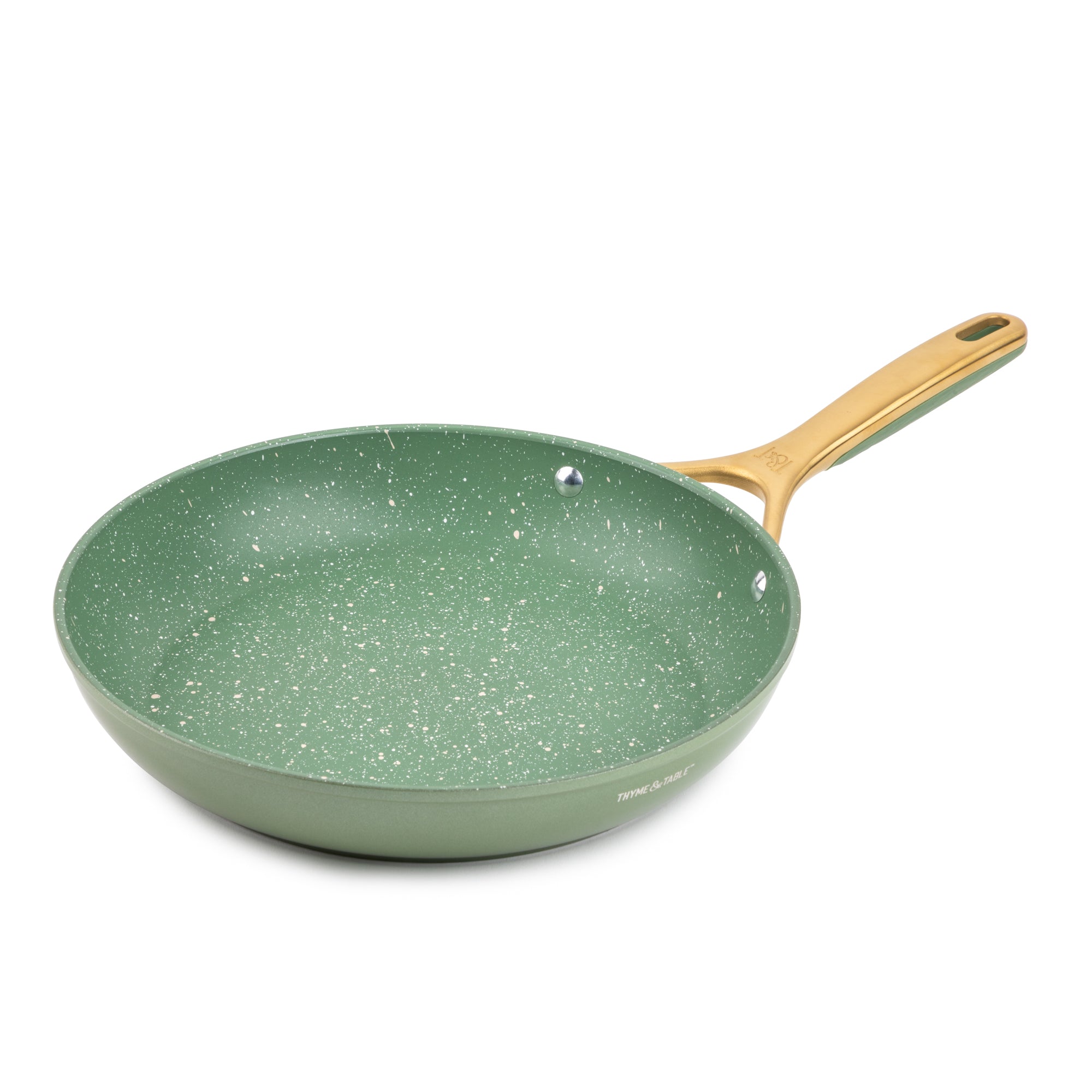 Thyme & Table Nonstick 10 Supreme Fry Pan, Olive 