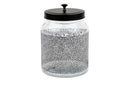Glass Jar Geometric 3-Pc
