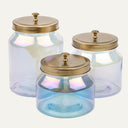 Glass Jar Rainbow 3-Pc
