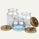 Glass Jar Rainbow 3-Pc