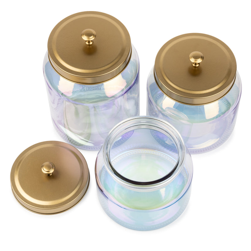 Glass Jar Rainbow 3-Pc – Thyme&Table
