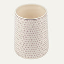 Ceramic Utensil Holder Dot Pattern