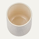 Ceramic Utensil Holder Dot Pattern