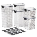Storage Black & Gold 5-Pc