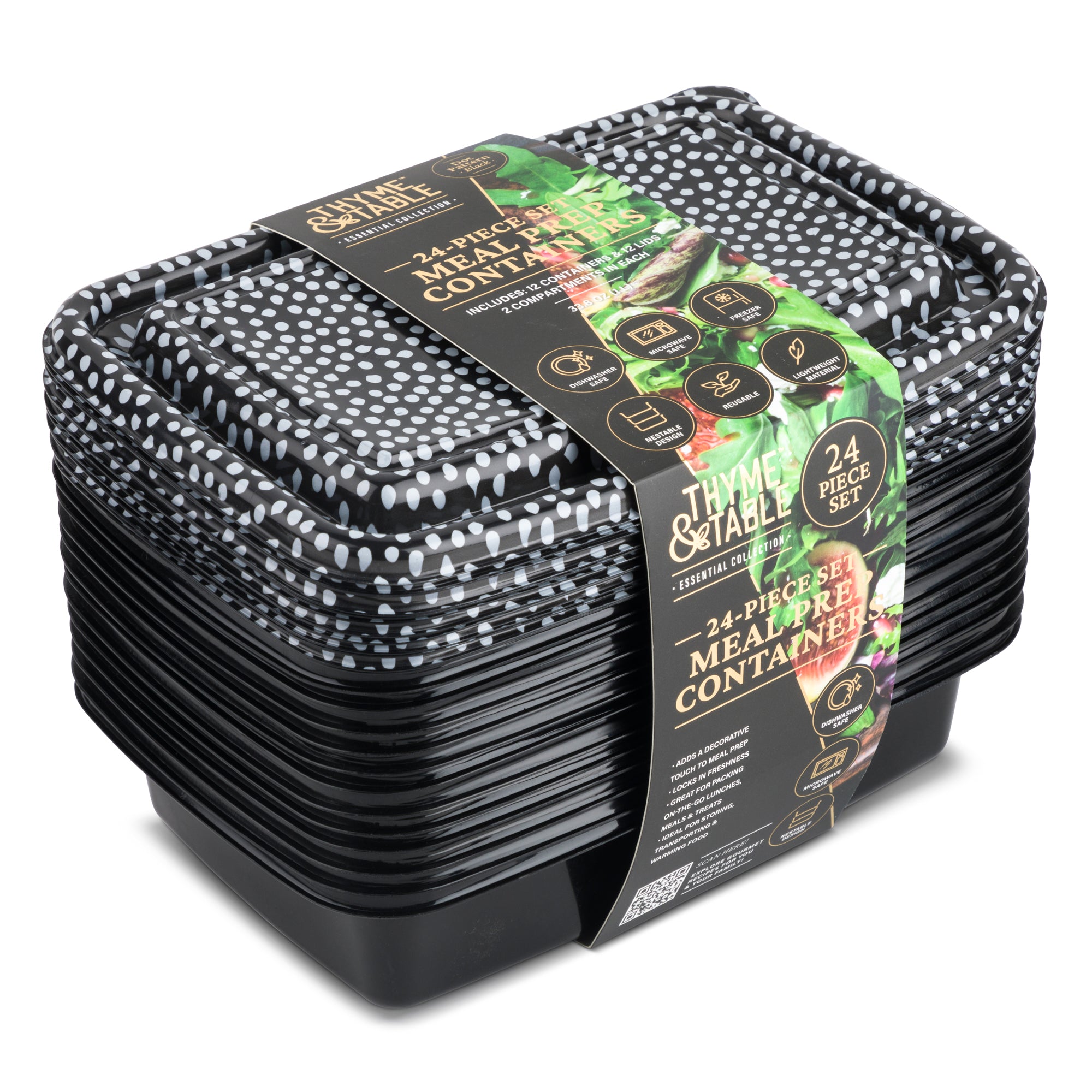 Meal Prep Dot 24-Pc – Thyme&Table